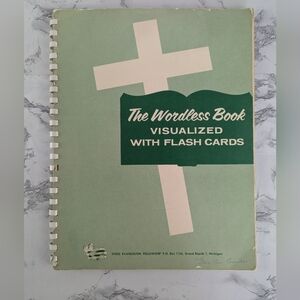 Wordless Book By CEF (Child Evangelism Fellowship) Like New 10x13 From 1963